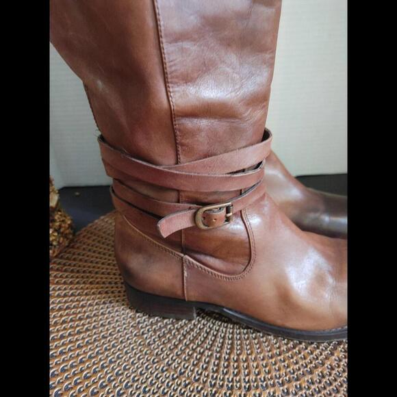 Arturo Chiang Riding Boots Size 6.5M - Picture 5 of 8